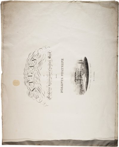 Atlas of the United States by Axel Leonhard Klinckowström